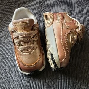 Nike Rose Gold Air Max Sneakers